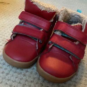 Ten Little red boots 9.5